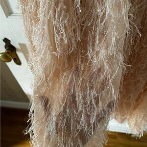 Multicolored Embellished Midi Dress